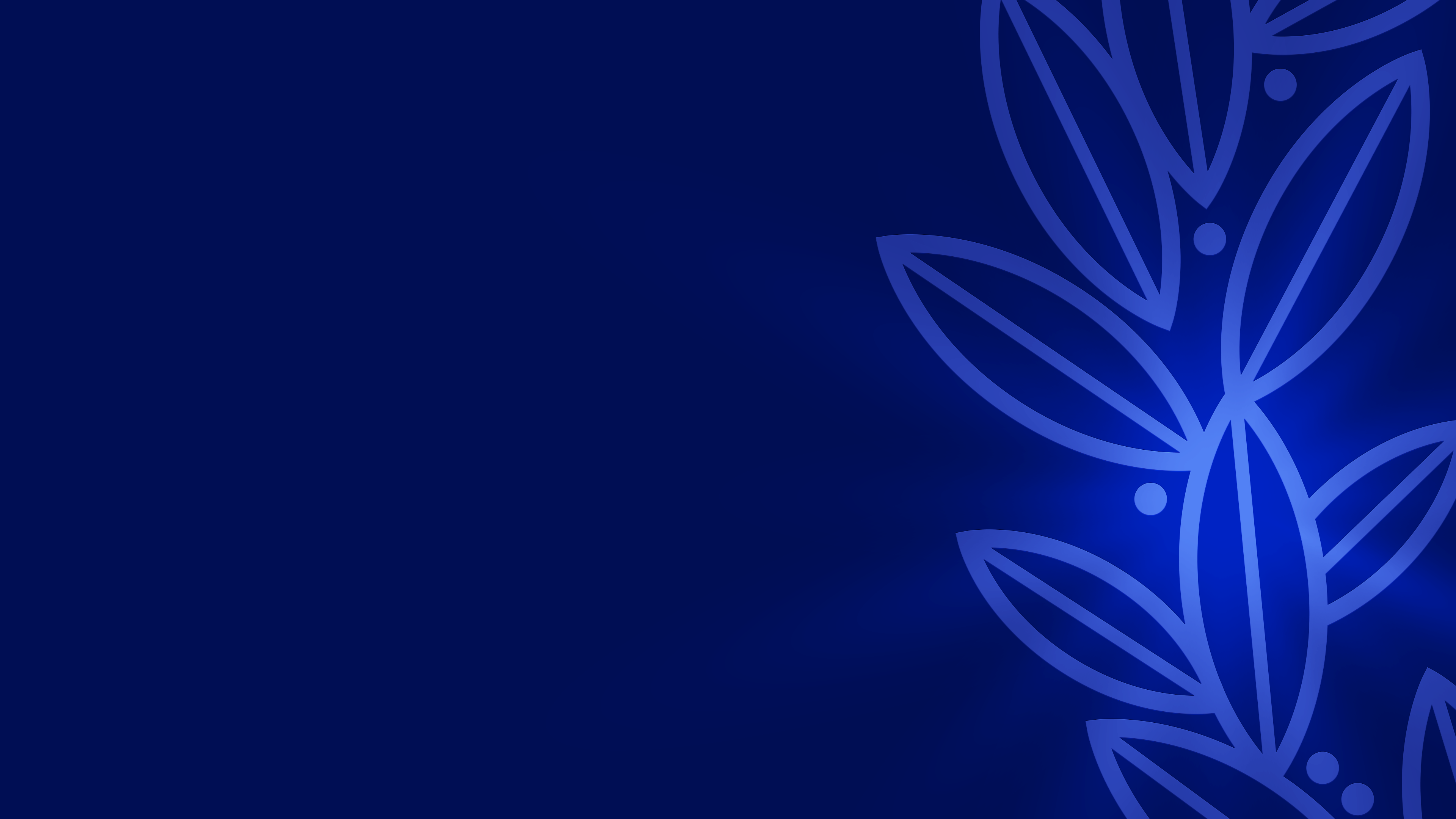 blue background with laurel shaded