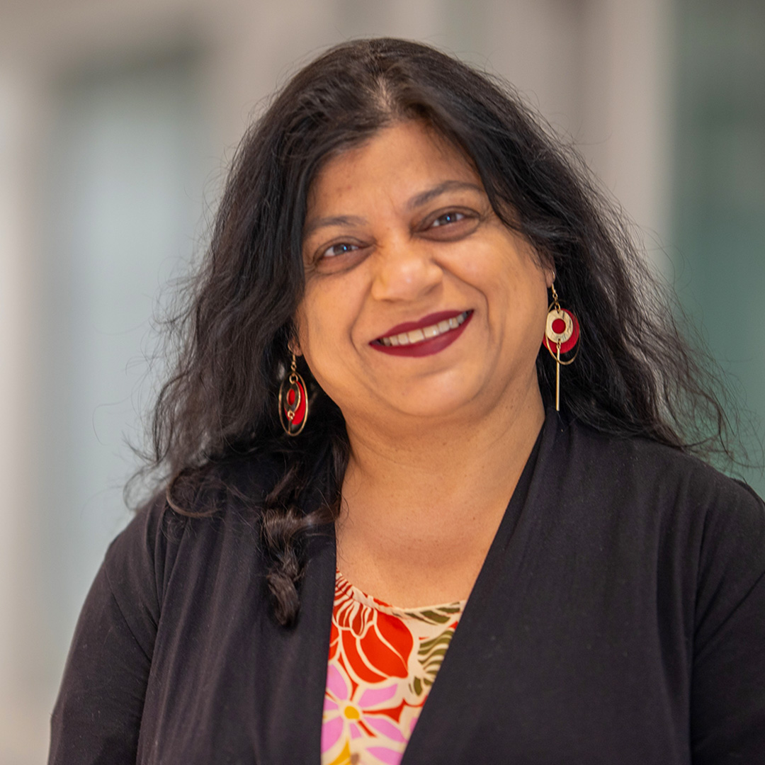 A portrait of Shikha Nangia