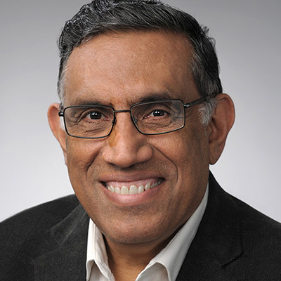 A man smiling.