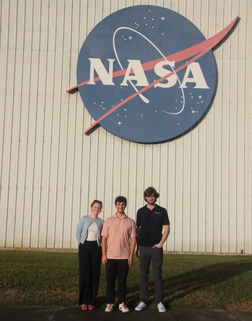 A team of engineering students at NASA