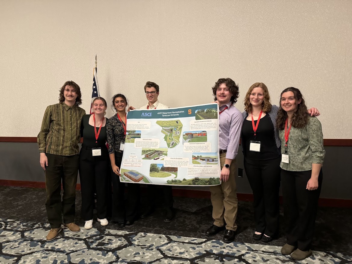 Civil and Environmental Engineering Students Participate in Sustainable Solutions and Steel Bridge Competition