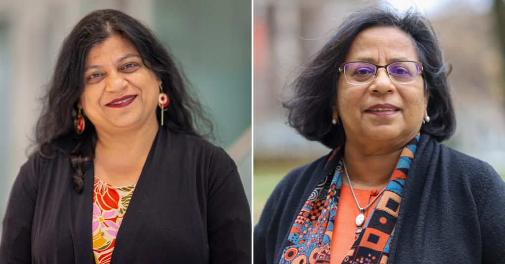 Professor Shikha Nangia and Professor Shobha Bhatia
