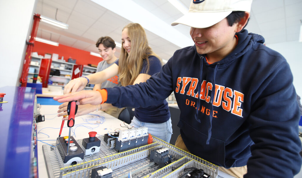 electrical engineering lab in Strasbourg