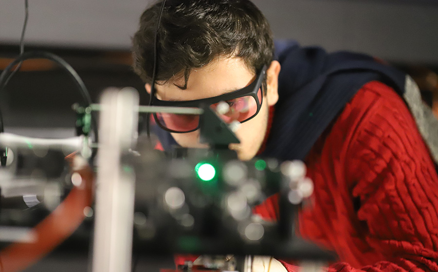 Theodore Todorov in the Jha Research Lab