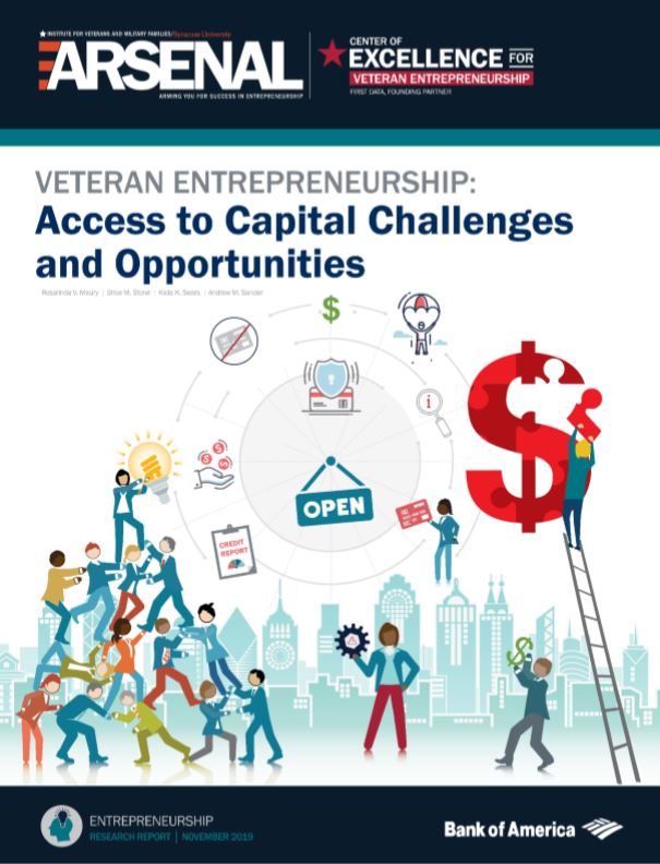 Access to capital report cover.