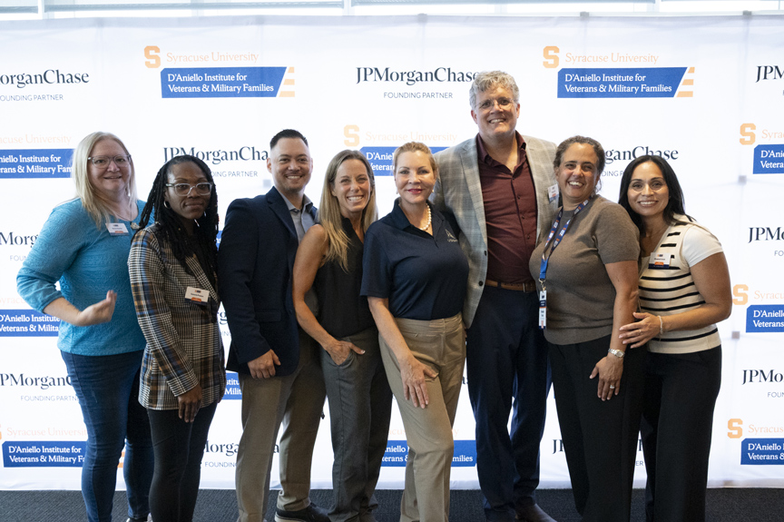 Ambassadors smiling together at 2026 fly-in at the NVRC