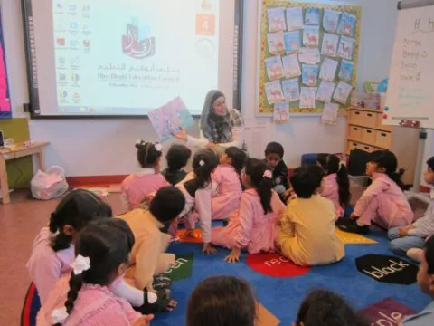Jennifer Teaching in Abu Dhabi