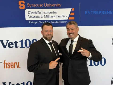joe and Jesse at veteran edge