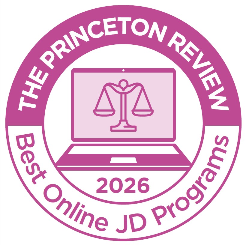 The Princeton Review &copy; 2026: Best Online JD programs