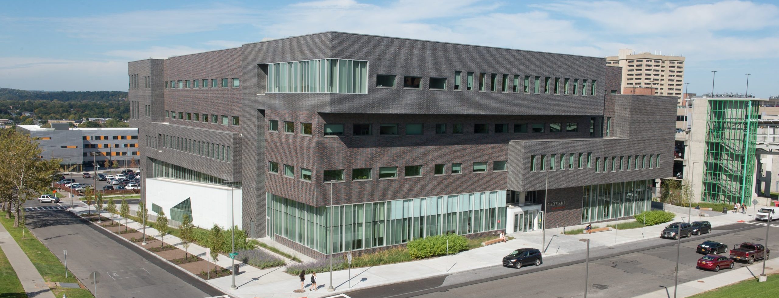 Aerial of Dineen Hall