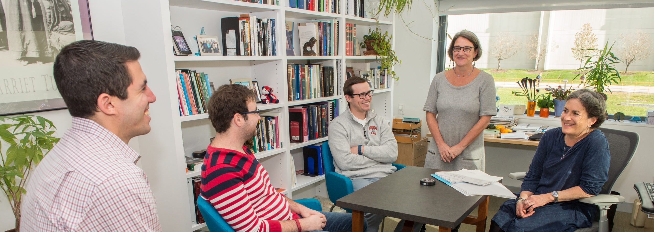 Clinic students meeting