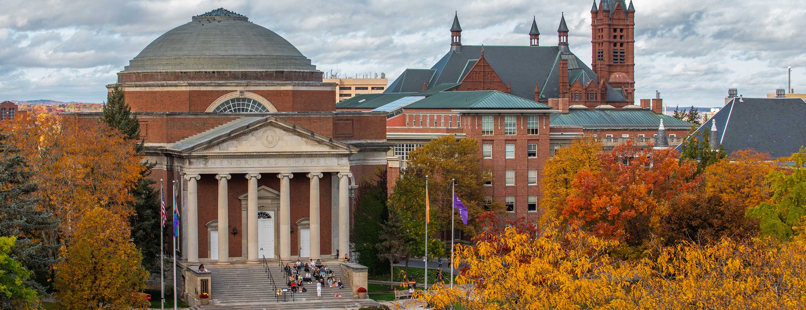 Campus Buildings in the Fall