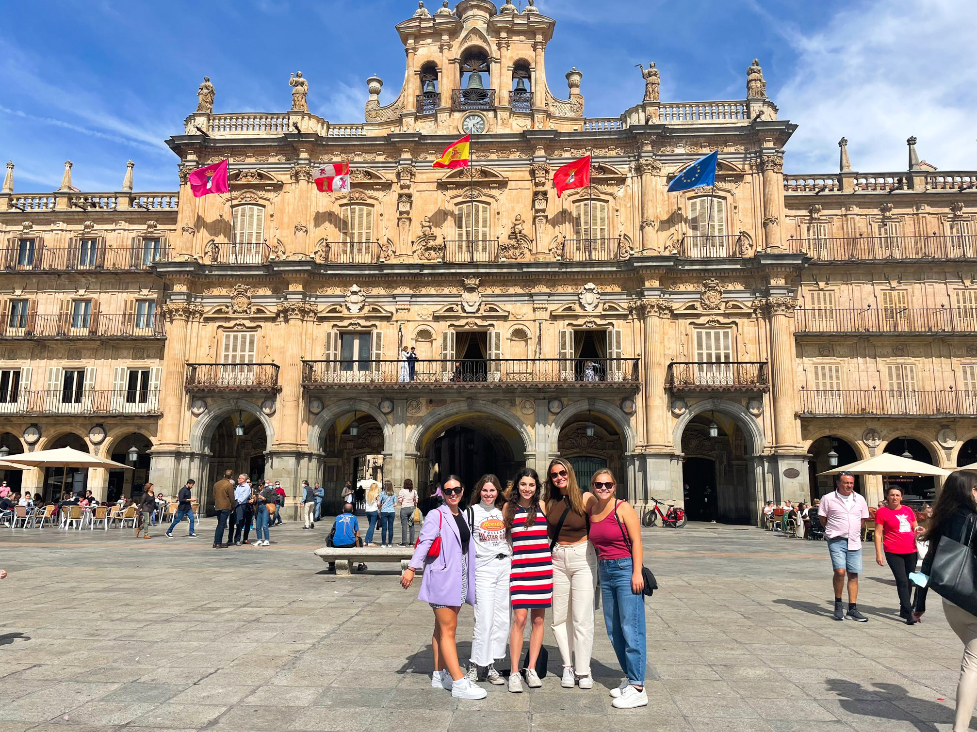 Study Abroad Students in Madrid