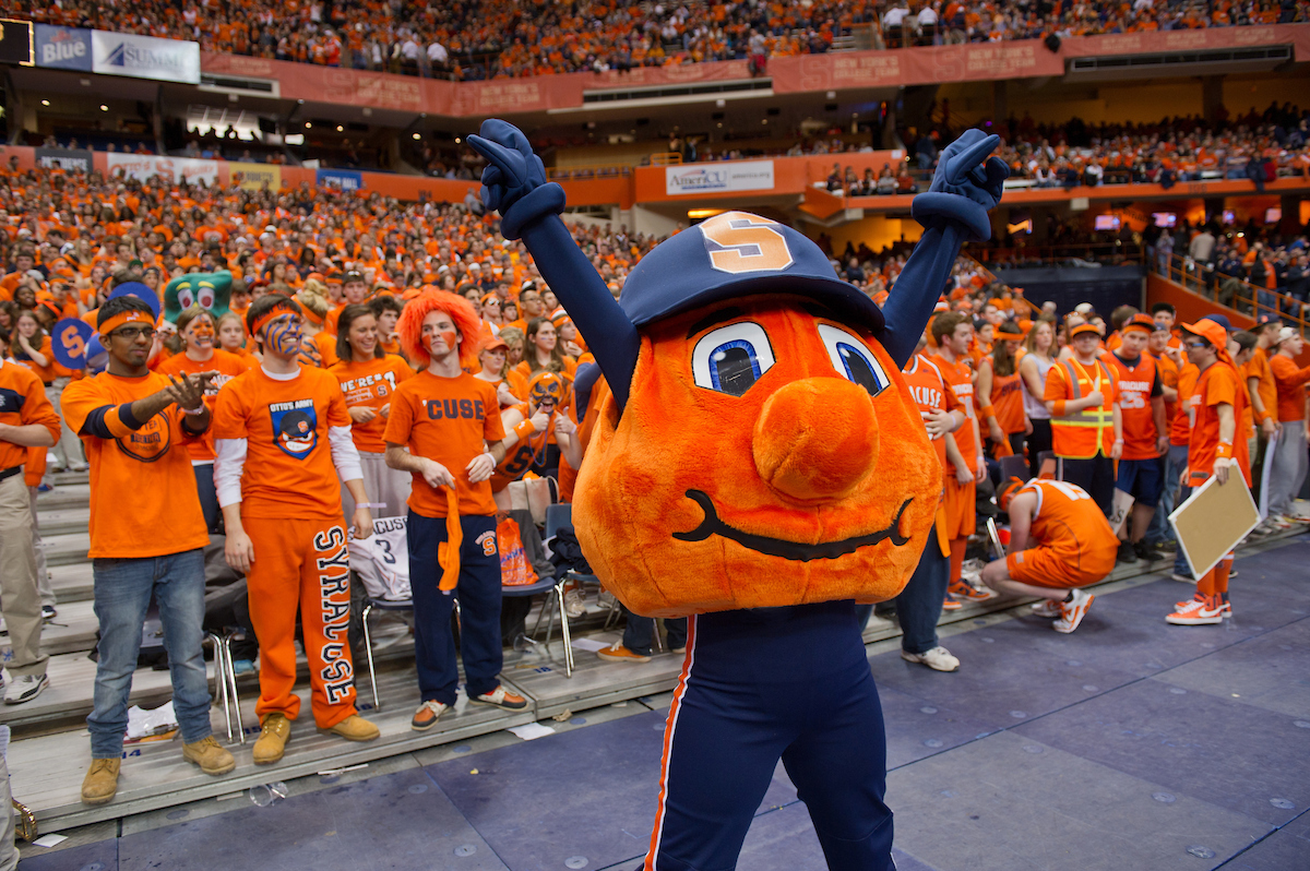 Students Section Basketball Game Otto Dome Interior