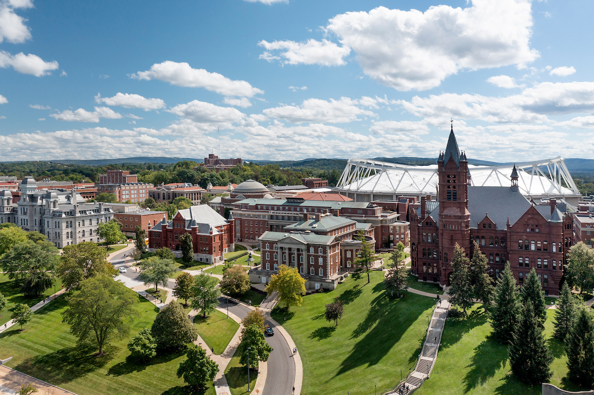 Syracuse University Campus from Above
