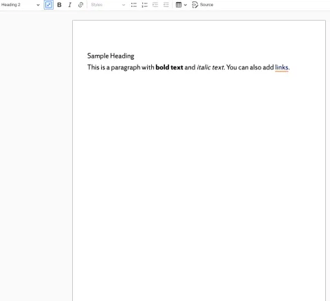 Drupal Canvas Full Screen Mode